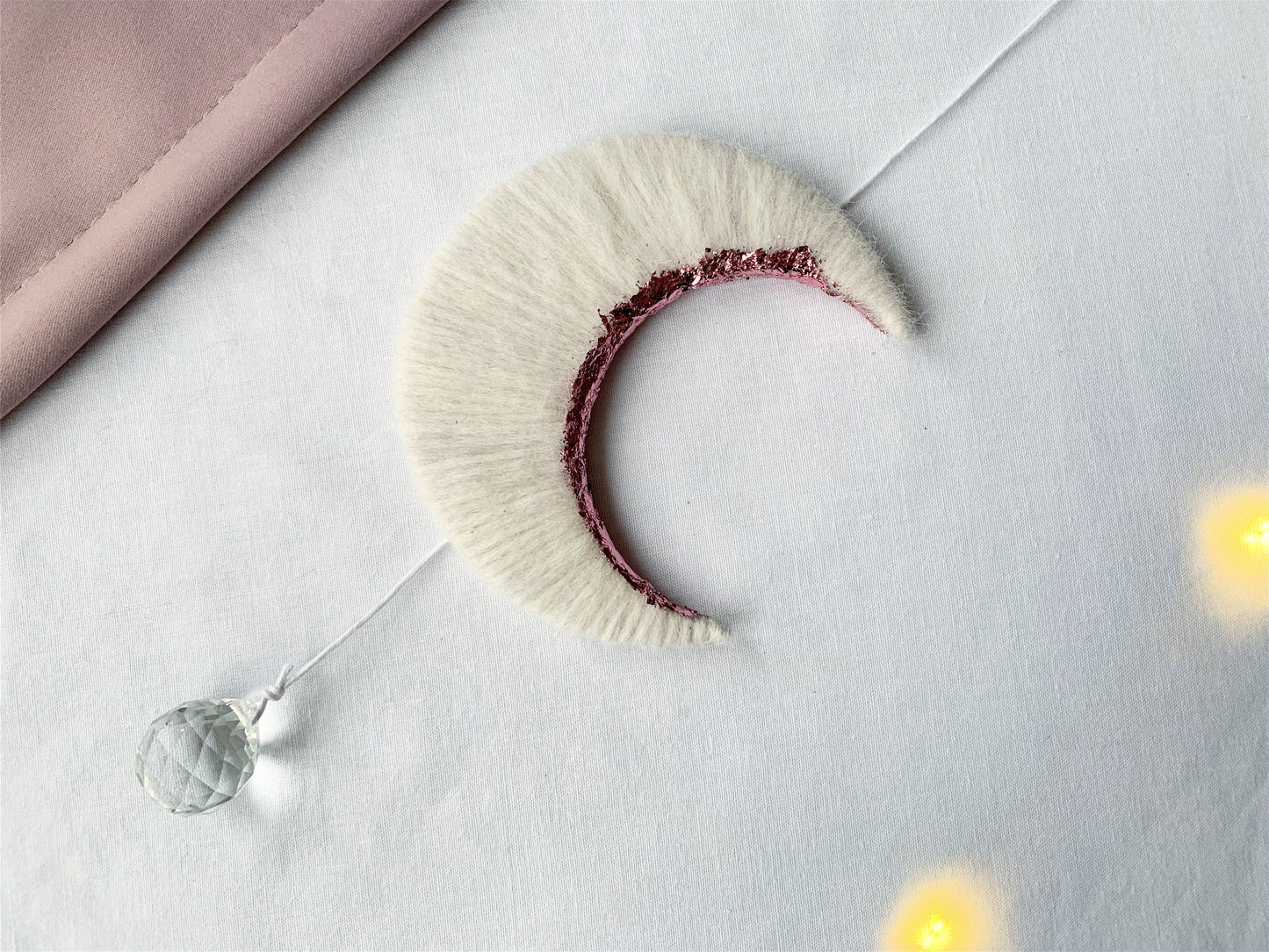 White & Pink Moon SunCatcher