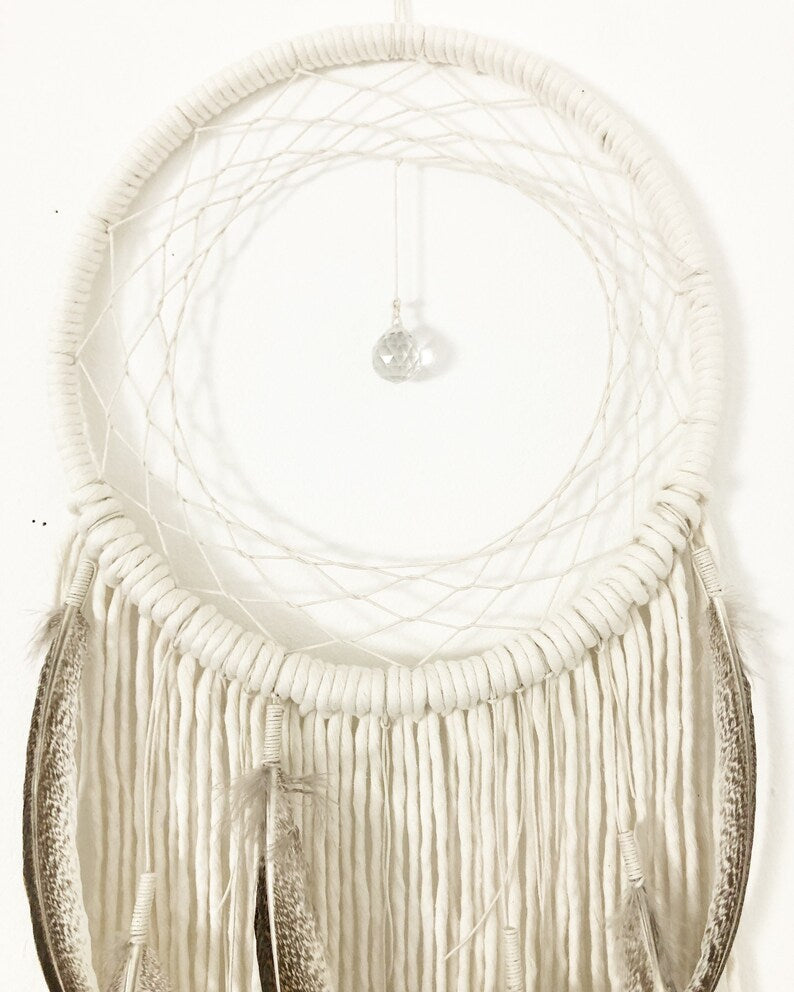 Boho Feather Dream Catcher