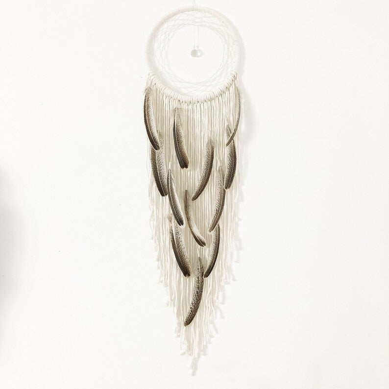 Boho Feather Dream Catcher