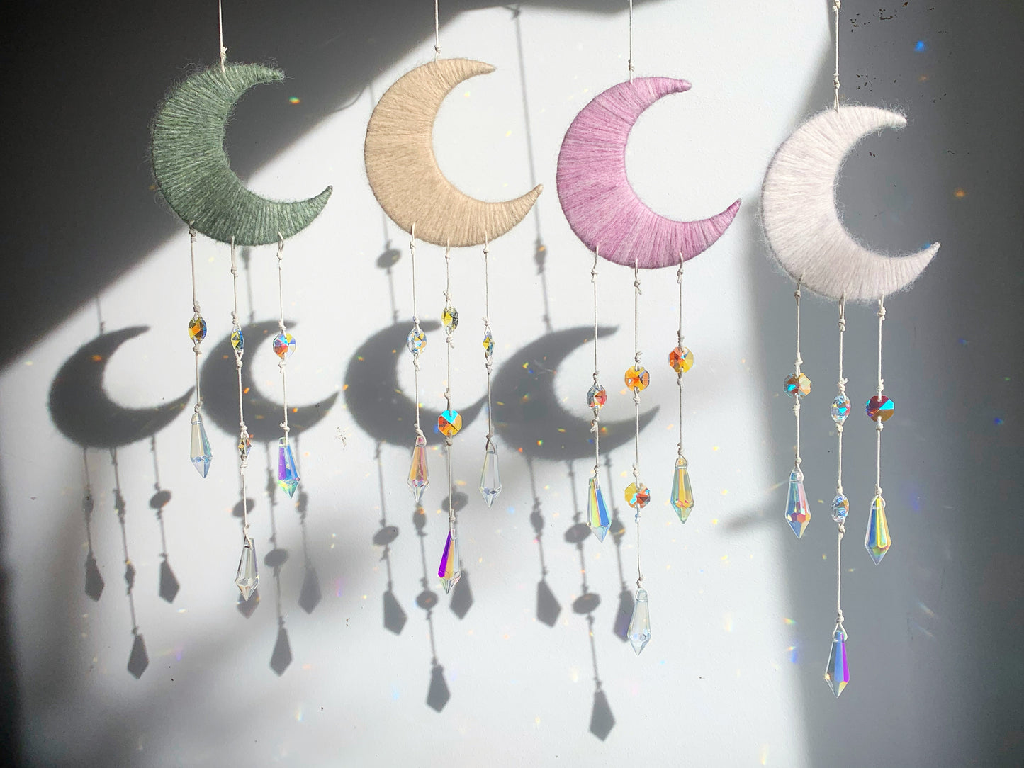 Handmade Crescent Moon SunCatcher UK