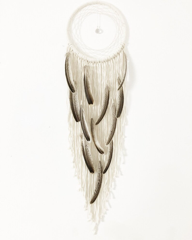 Boho Feather Dream Catcher