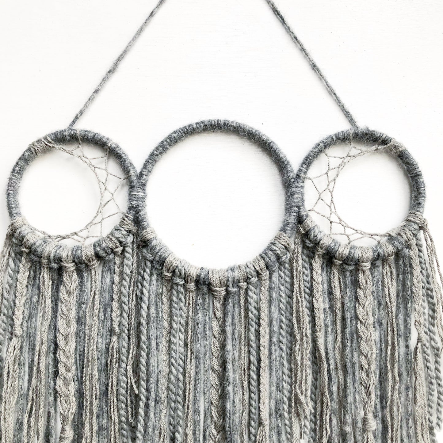 Woven Triple Moon DreamCatcher