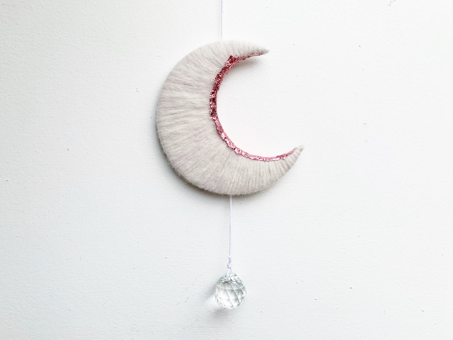 White & Pink Moon SunCatcher