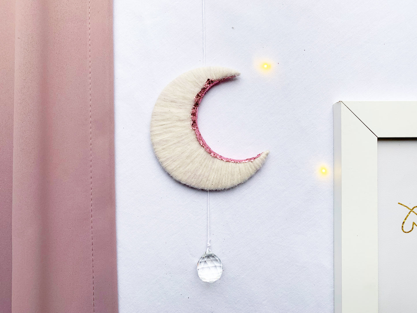 White & Pink Moon SunCatcher