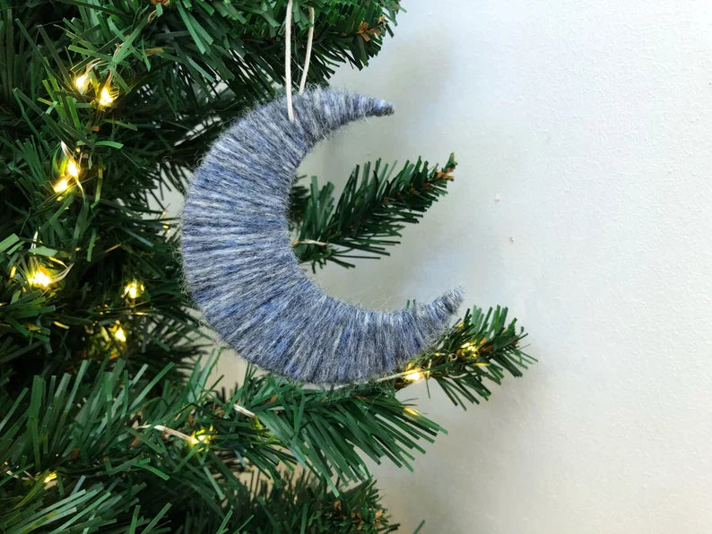 Moon Christmas Tree Decoration