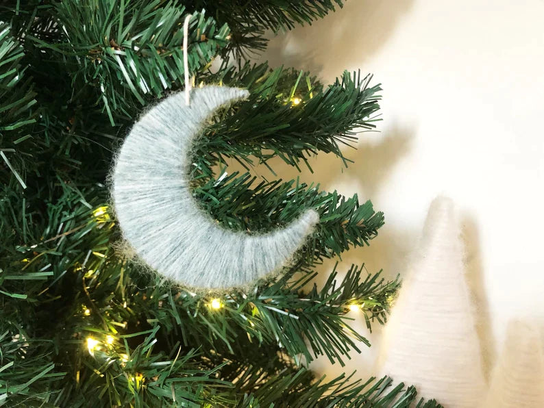 Moon Christmas Tree Decoration