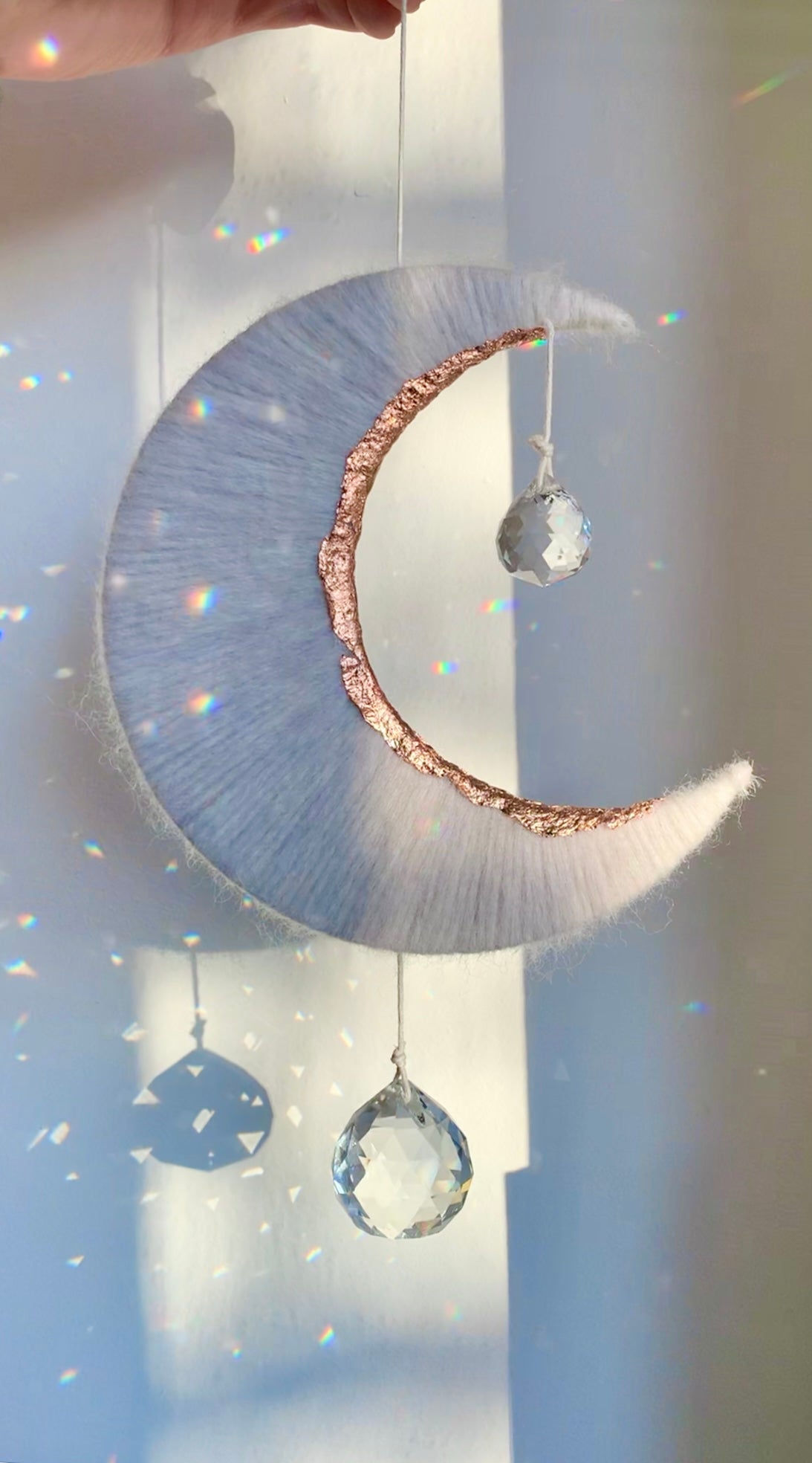 Crescent Moon SunCatcher