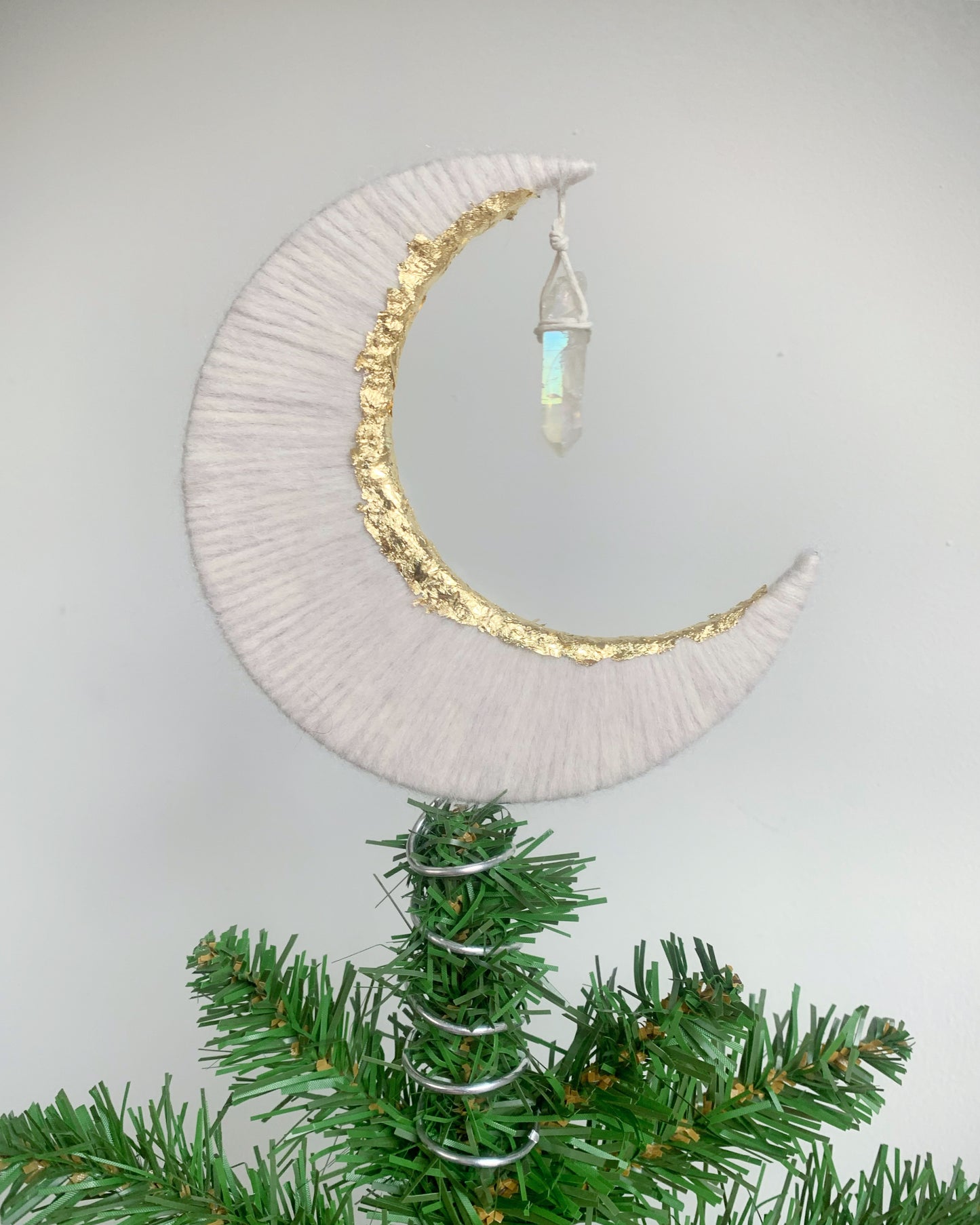 Crescent Moon Tree Topper