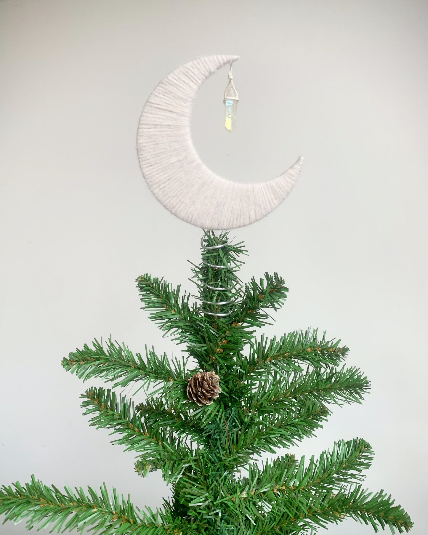 Crescent Moon Tree Topper